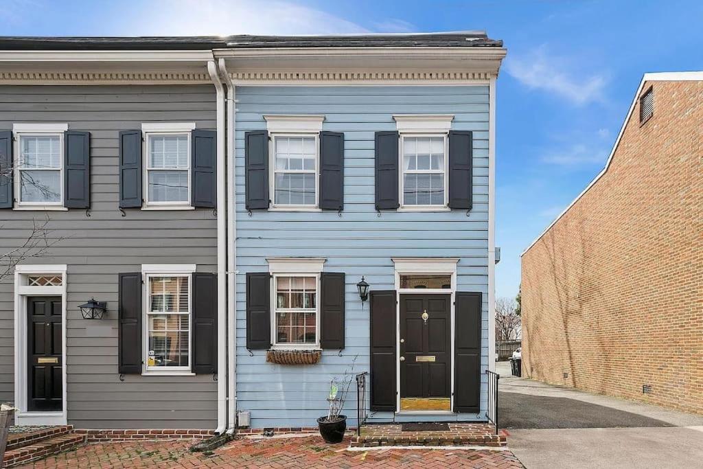 Boutique Blue 2 Bedroom Old Town House Alexandria Exterior photo